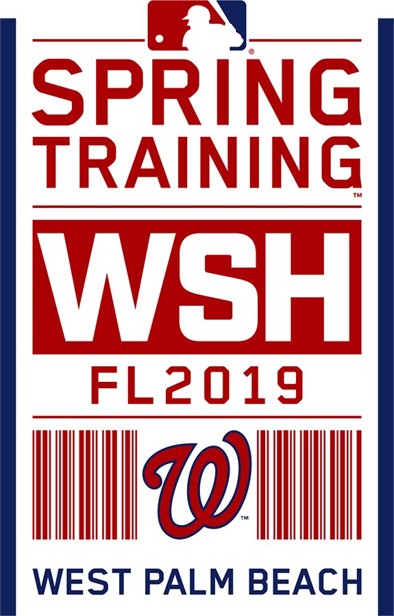 Washington Nationals 2019 Event Logo iron on paper